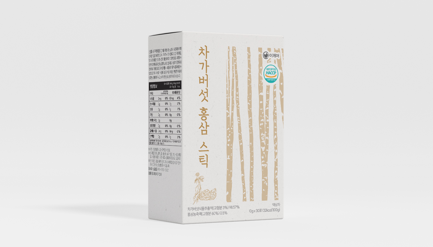 차가버섯홍삼 스틱-(주)마린테크노