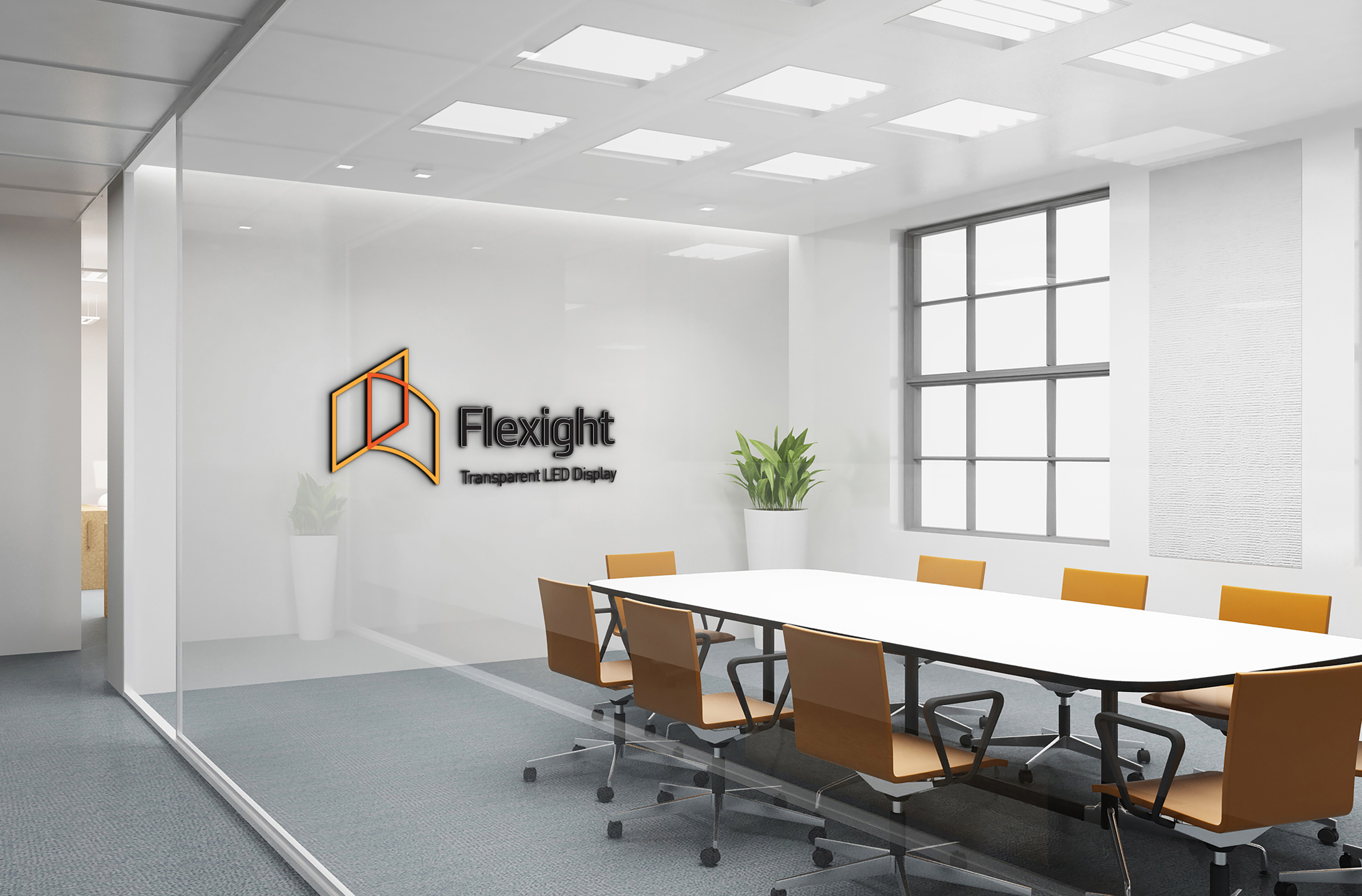 LED 투명 디스플레이 Flexight-(주)티디엘