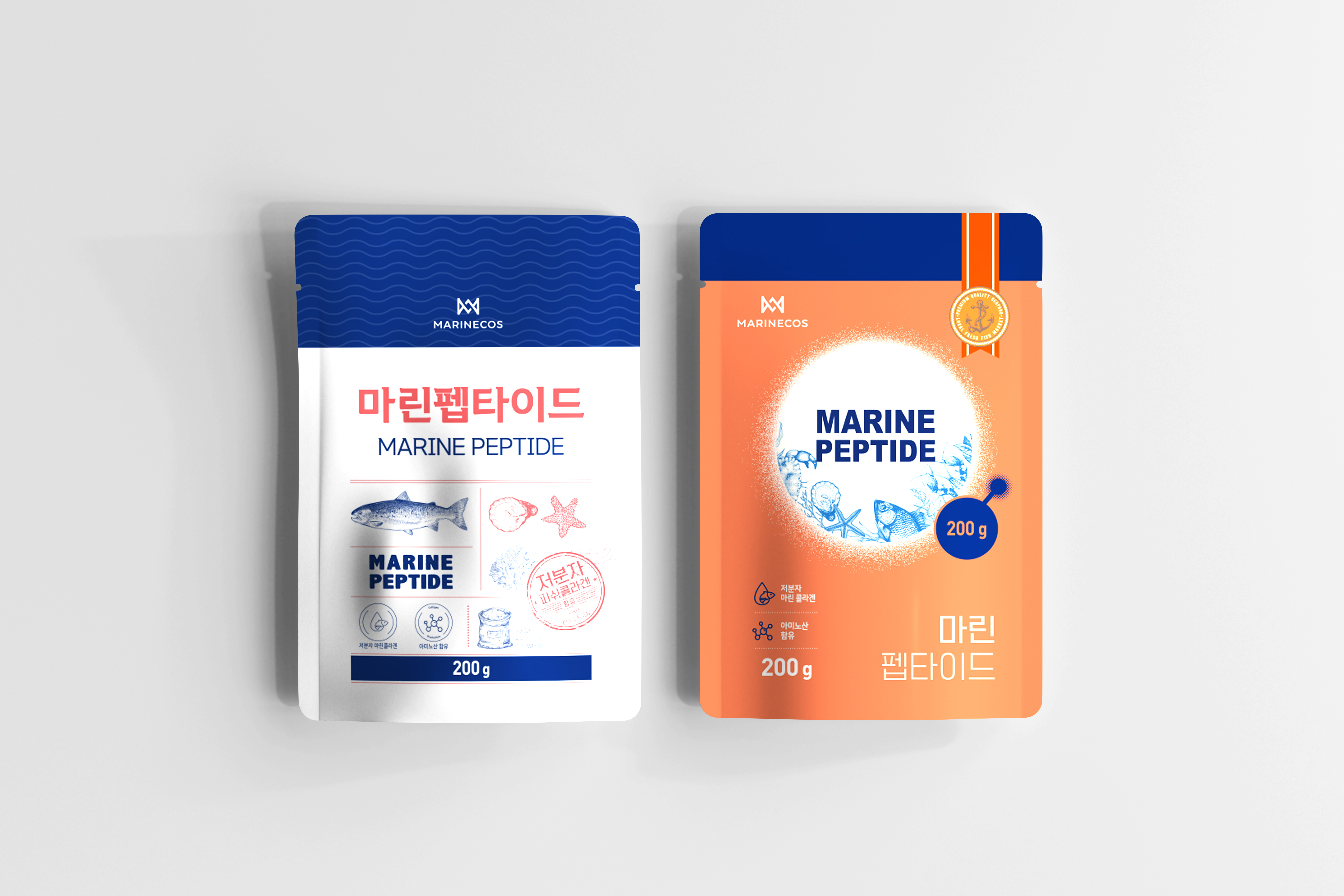 연어 발효 아미노산 콜라겐 파우더-(주)마린테크노