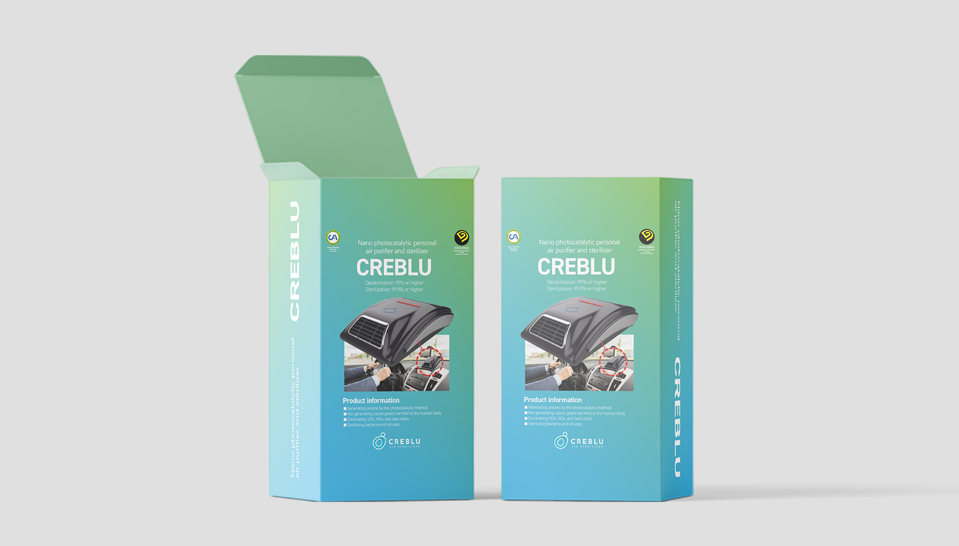 CREBLU 차량용 공기청정기-대경보스텍(주)